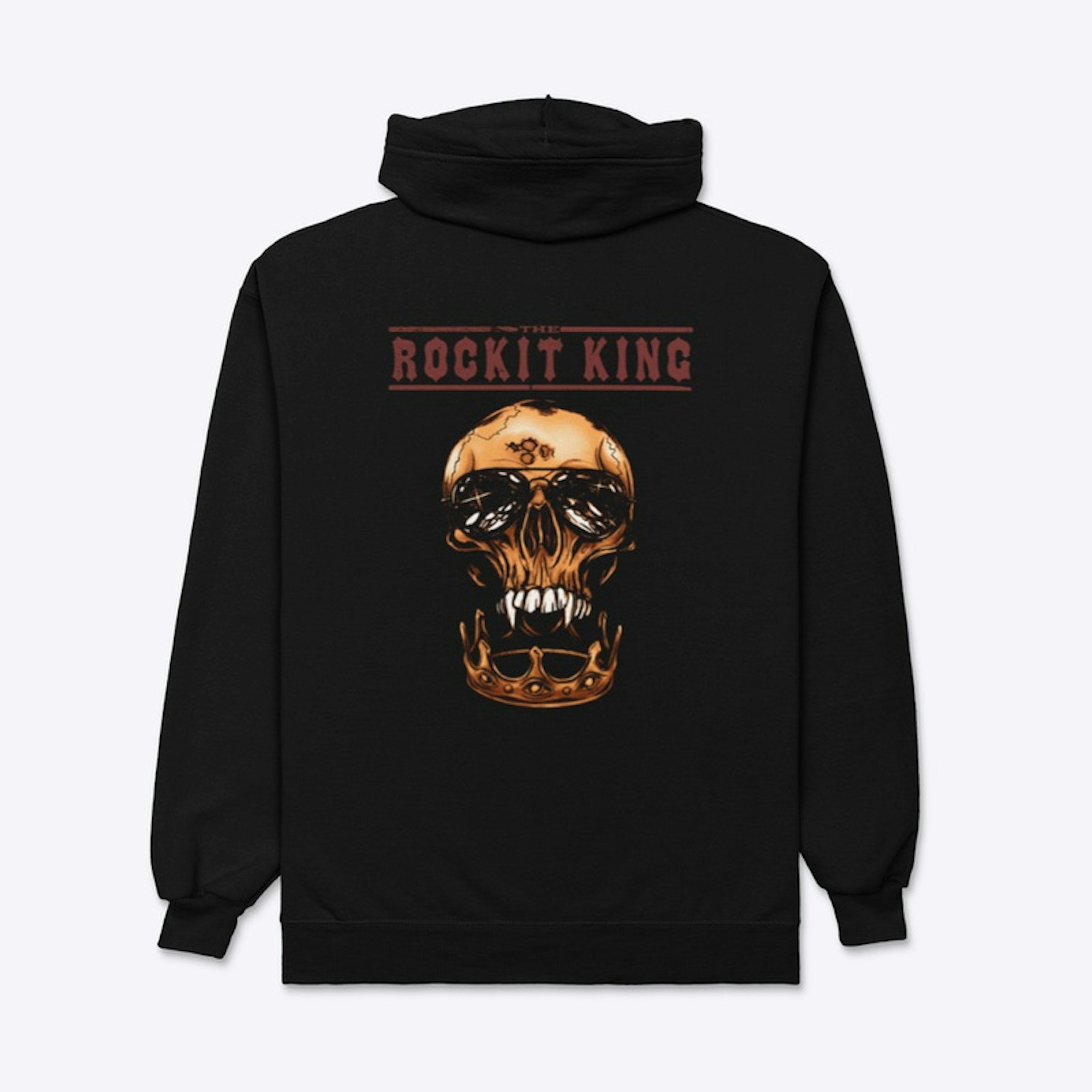 The Rockit King Skull Hoodie